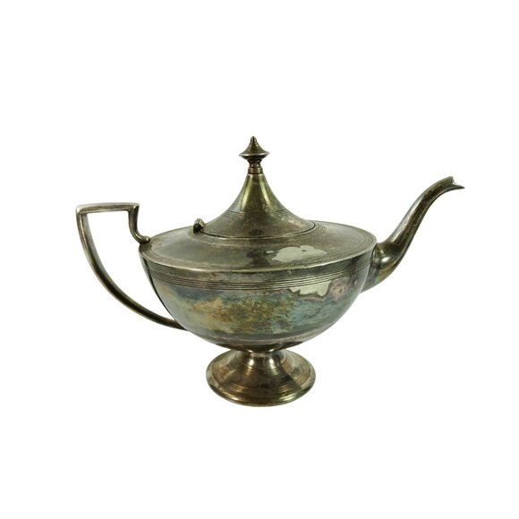 Forbes Plate Antique Tea Set Teapot Creamer Lidded Sugar Bowl Hamilton Canada - Picture 8 of 16